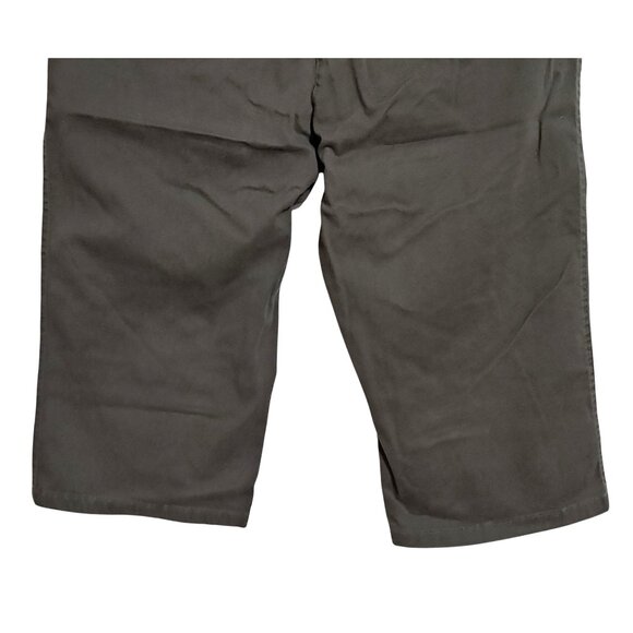 Northcrest Classic Womens Khaki Green Capri Pants Size 16 Cotton Blend - Picture 9 of 9